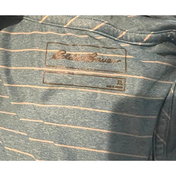 Eddie Bauer Blue Polo Shirt Men's Size XL - Picture 11 of 11